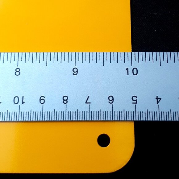 Caution Do Not Enter by Brady 7 x 10" Aluminum Sign- Use on a Teens Bedroom Door - Picture 4 of 5